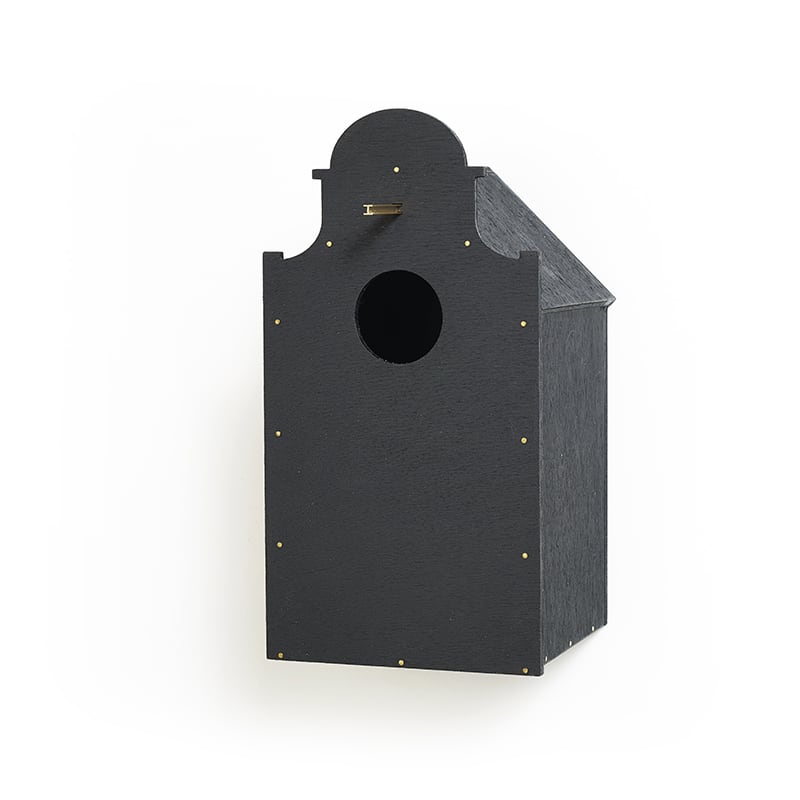 Canal Bell Gable birdhouse - Black