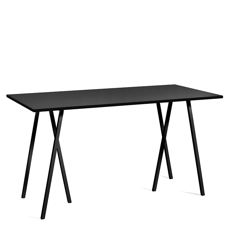 Loop Stand High Table with support 180 x 87,5 x 97 cm