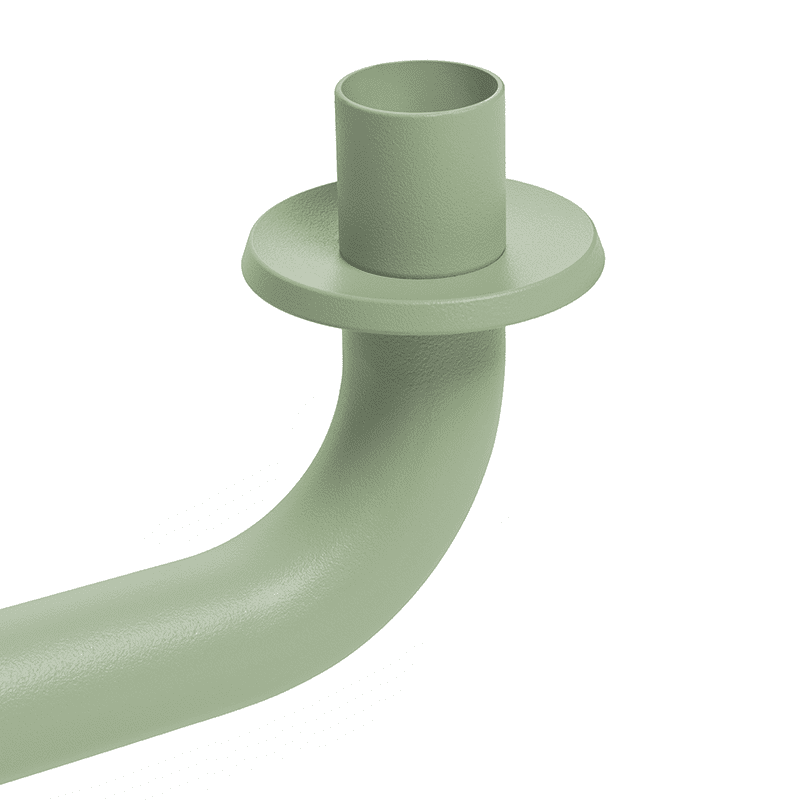 Toni candle holder - Mist green