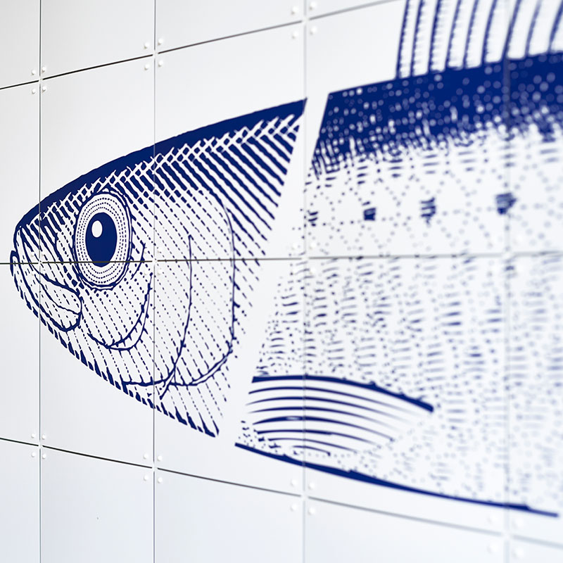 Blue fish - small
