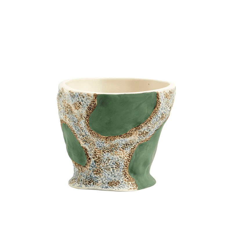 Jessica Hans Mug - Green cow