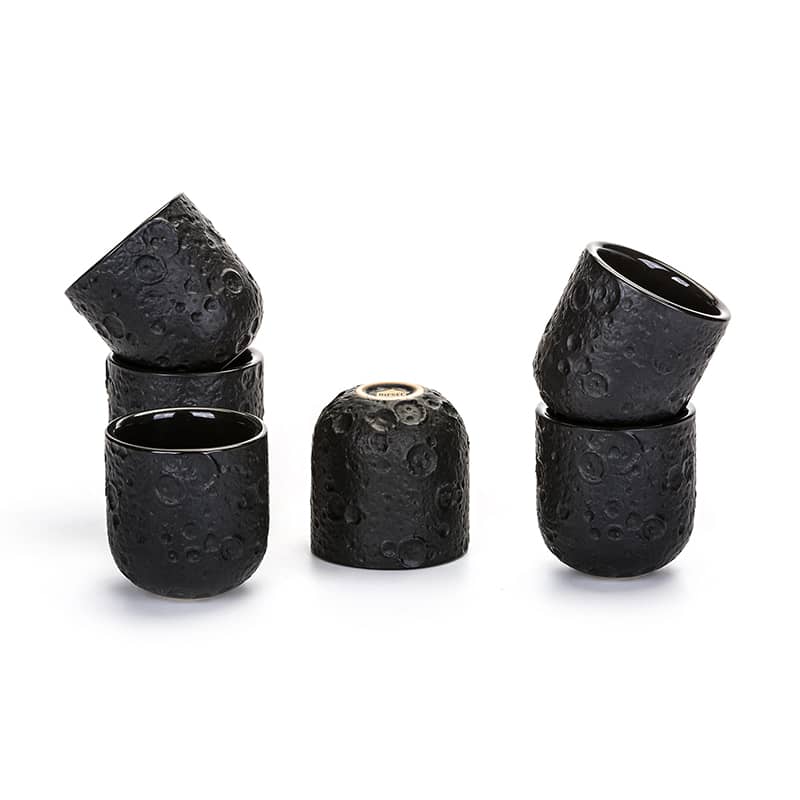 Stoneware coffee cup cosmic diner-lunar 5,8 cm Stoneware coffee cup cosmic diner-lunar 5,8 cm