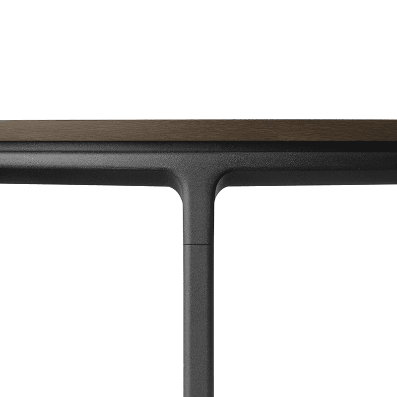 Vipp 425 coffee table, 90 Veneer - Dark oak