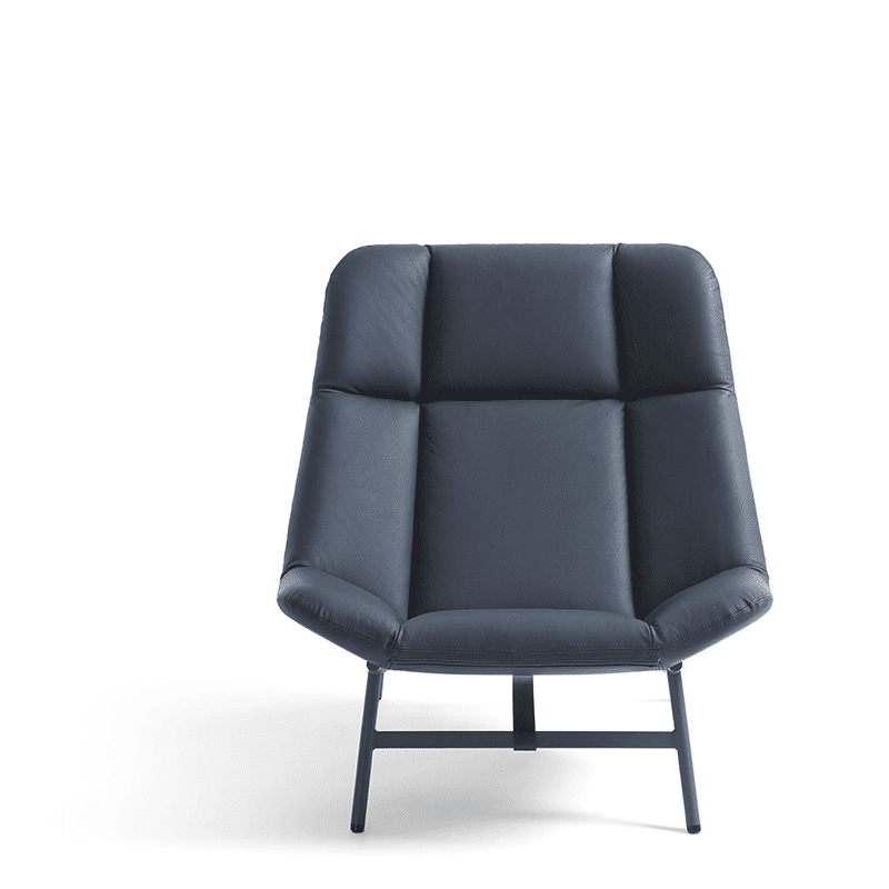 Soft Facet fauteuil - Tuigeleer zwart