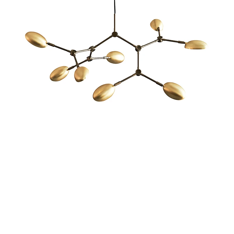 Drop chandelier mini - Brass