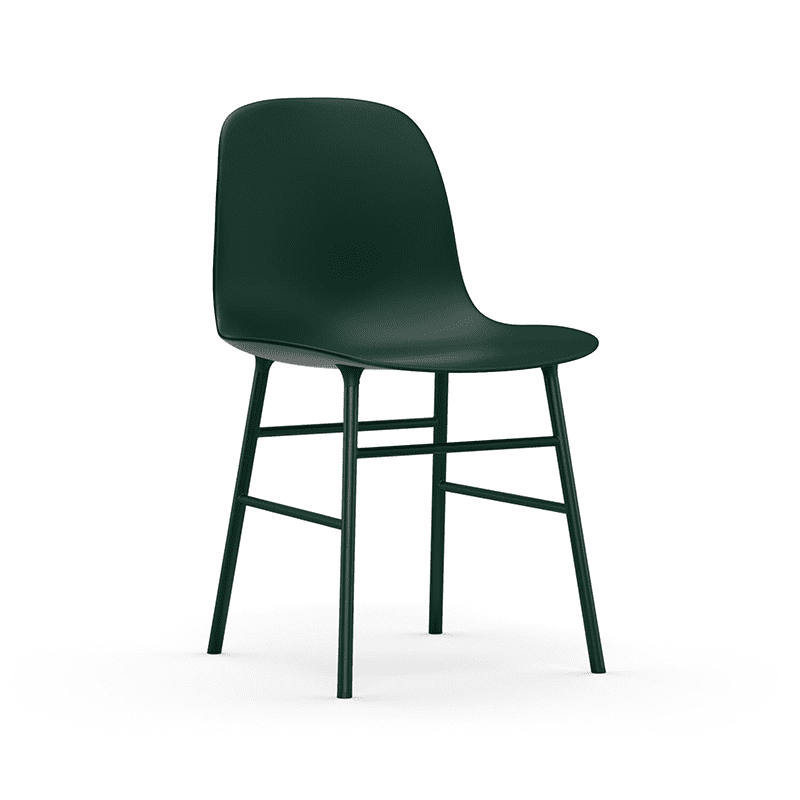 Form Chair Green/Black