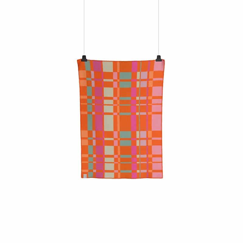 City half size throw - Oransje