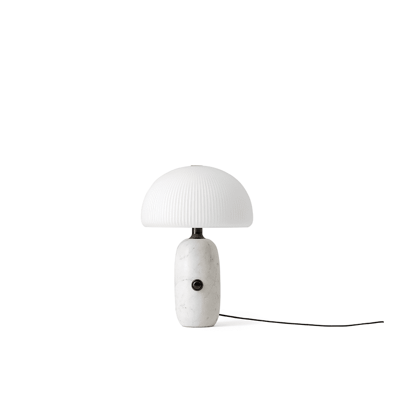 Vipp 591 Sculpture table lamp, small - White