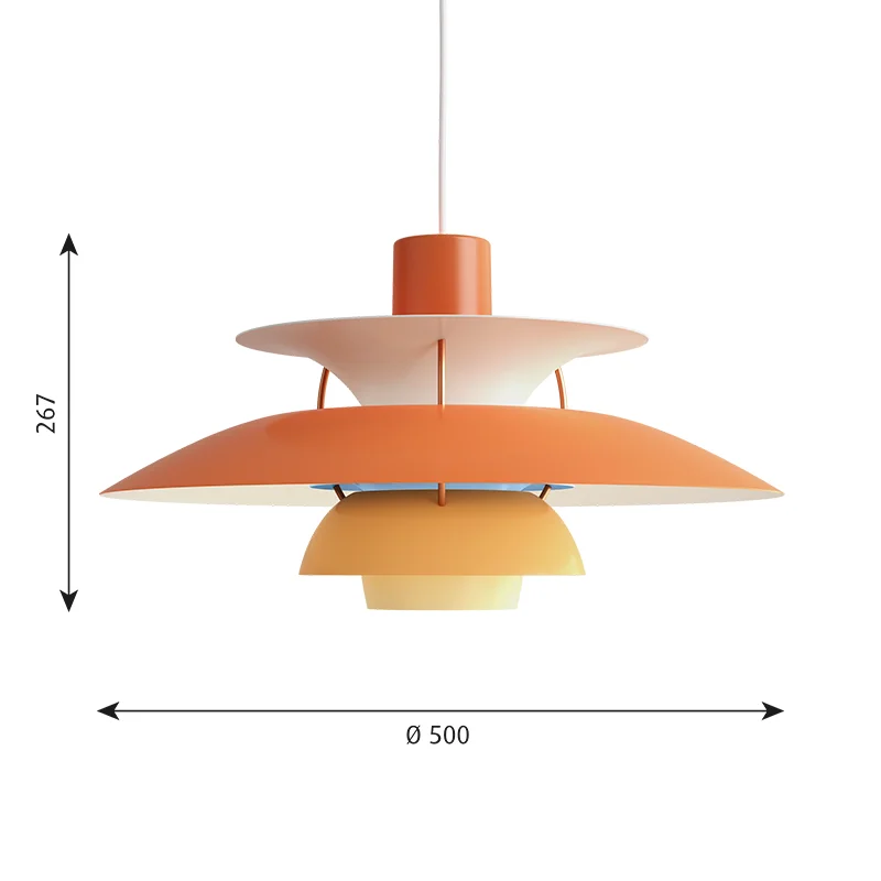 PH5 hanglamp - Hues of Orange