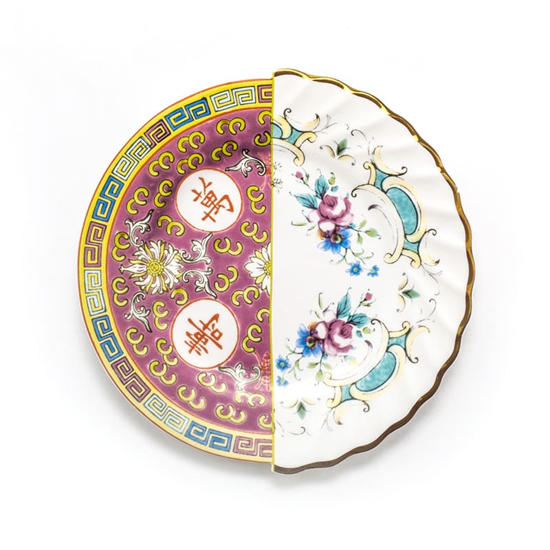 Hybrid-eudossia dessert plate in porcelain 20 cm