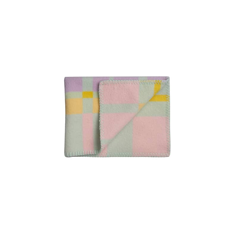 City baby size throw - Pastell City baby size throw - Pastell