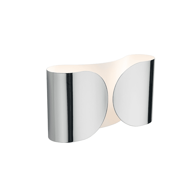 Foglio wandlamp - Cromo