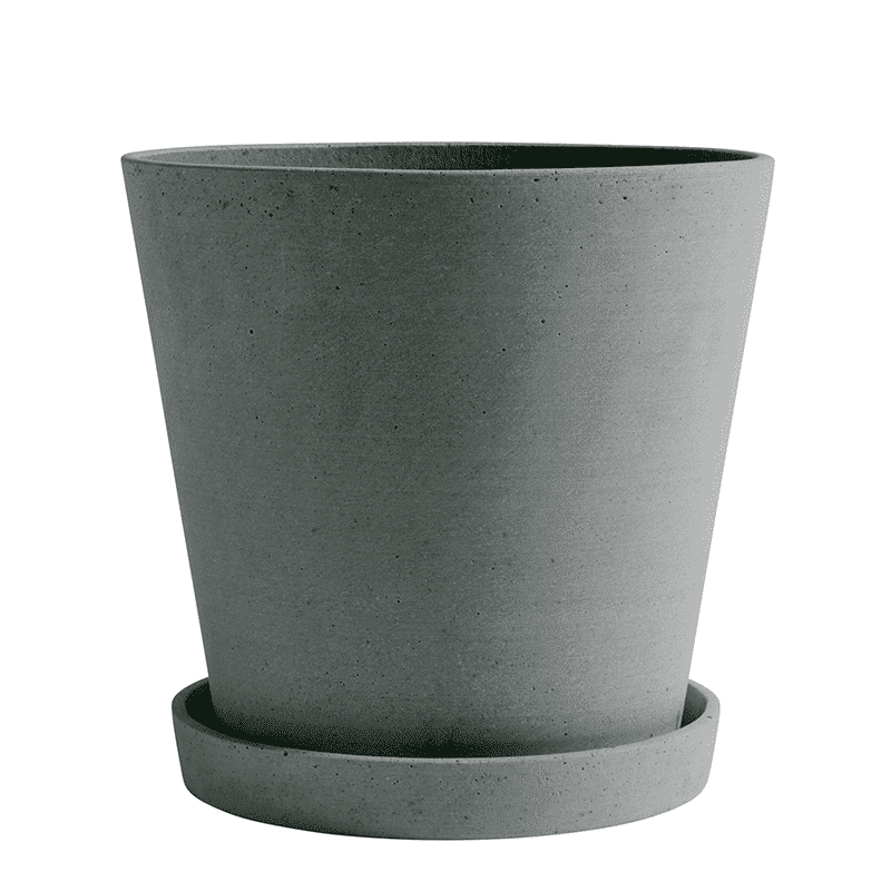 Flowerpot with Saucer XXL - Green