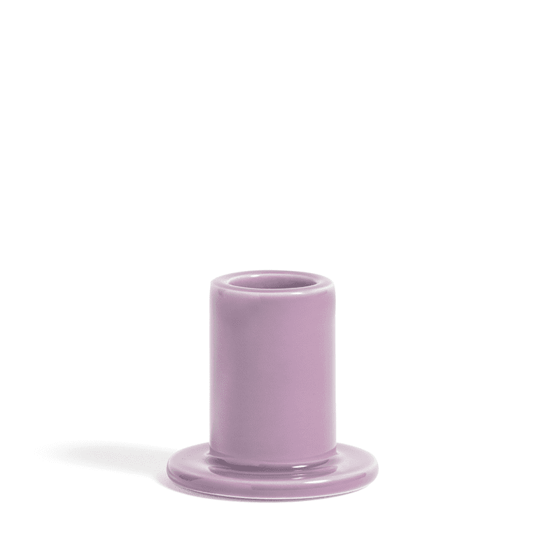 Tube Candleholder S - Lilac