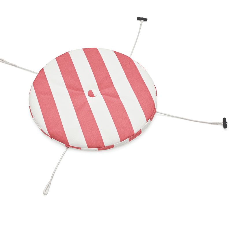 Toni chair pillow - Stripe red