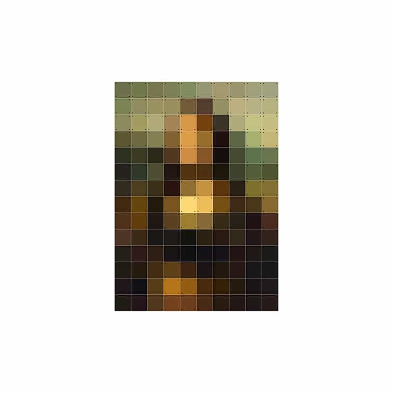 Mona Lisa pixel - small