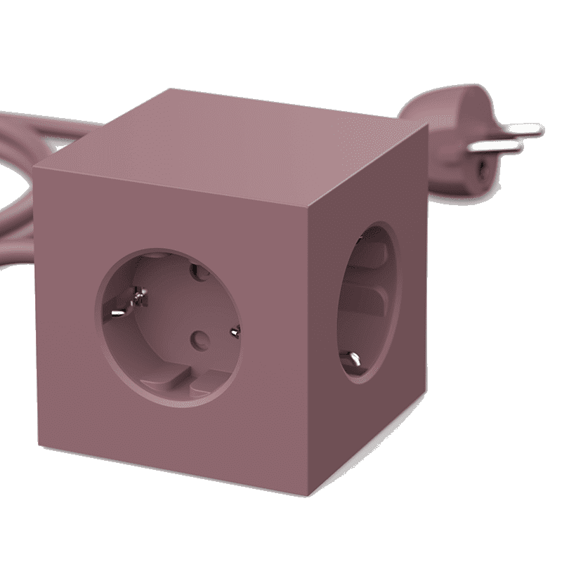 Square 1 USB & Magnet - Rusty Red
