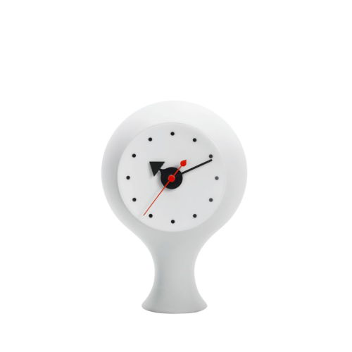 Ceramic Clock Model #1 - Light grey/blue