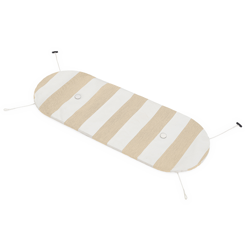 Toni bankski pillow - Stripe sandy beige