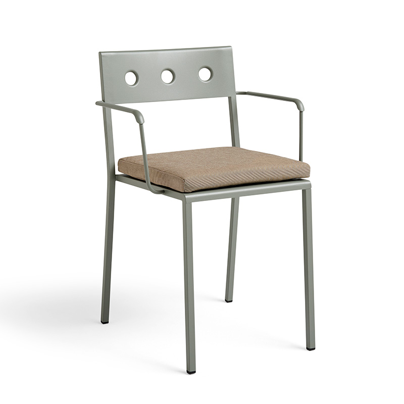 Balcony chair seat cushion - Beige yeast