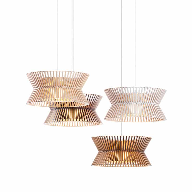 Kontro 6000 hanglamp - Walnut