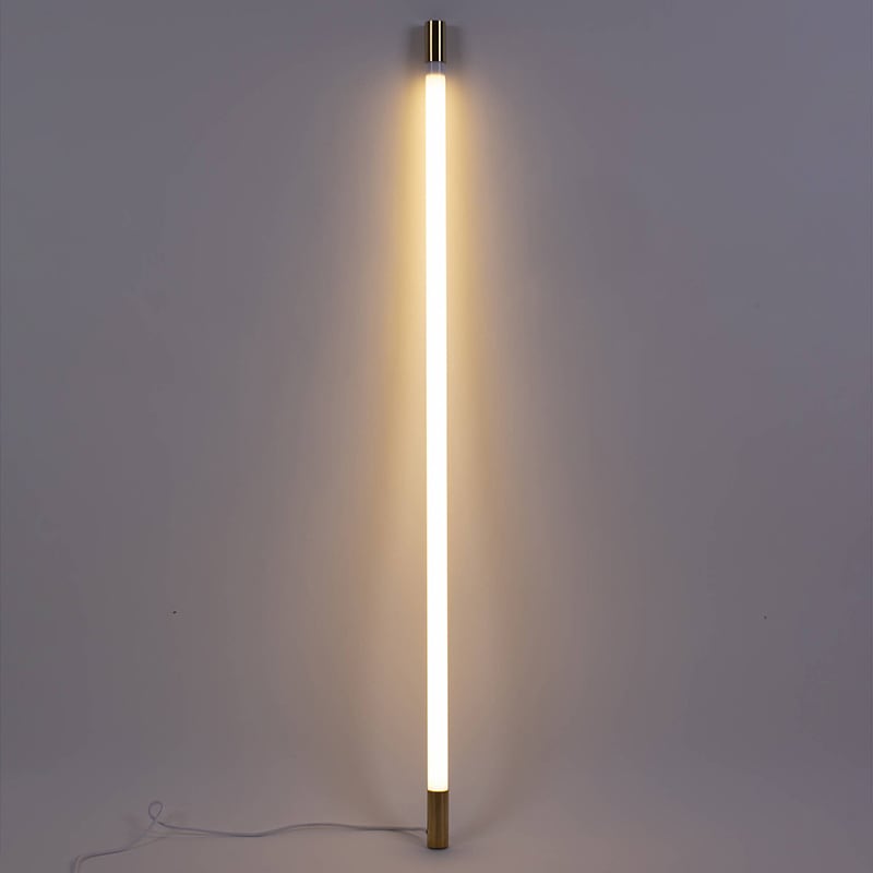 Led lamp linea golden end - White