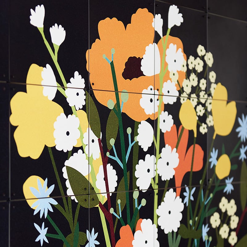 Wild flowers - large