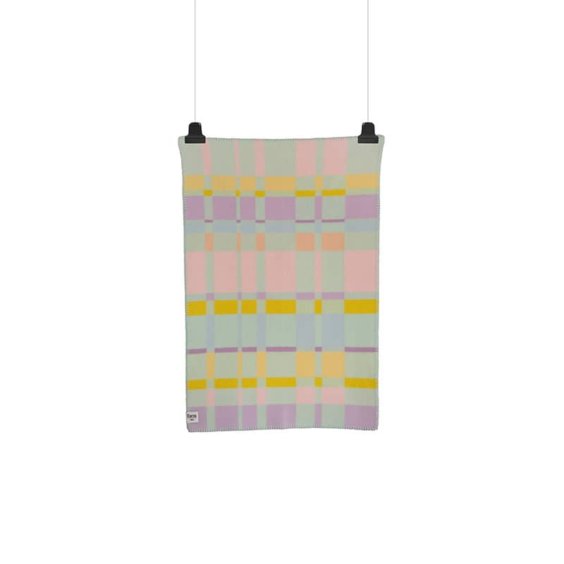 City baby size throw - Pastell City baby size throw - Pastell