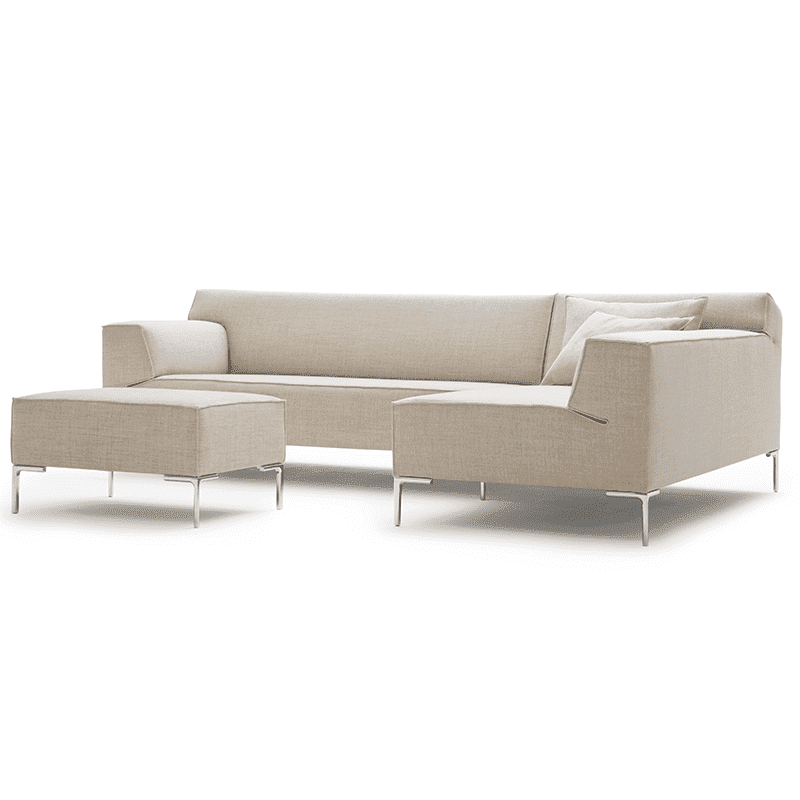 Bloq bank - Chaise longue vs rechts