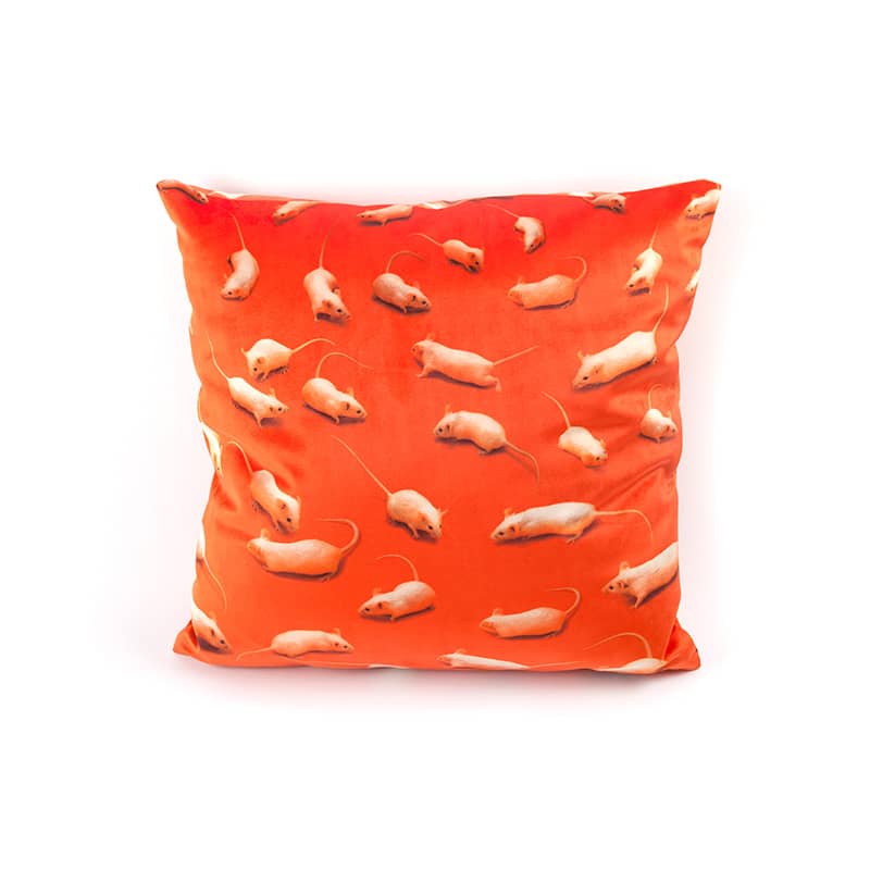 Toiletpaper cushion with plume padding - Kitten