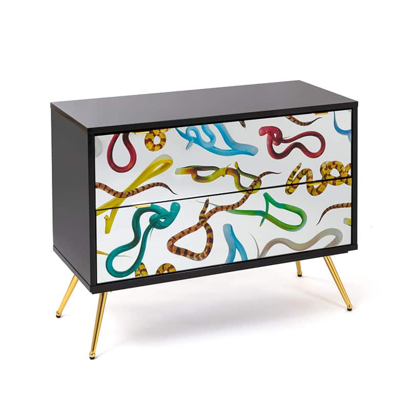 Chest of two drawers toiletpaper - Snakes
