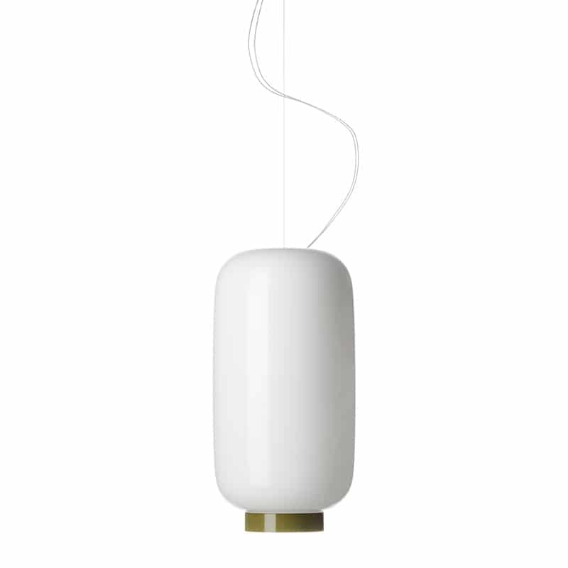 Chouchin 2 Reverse MyLight hanglamp - Bianco/verde