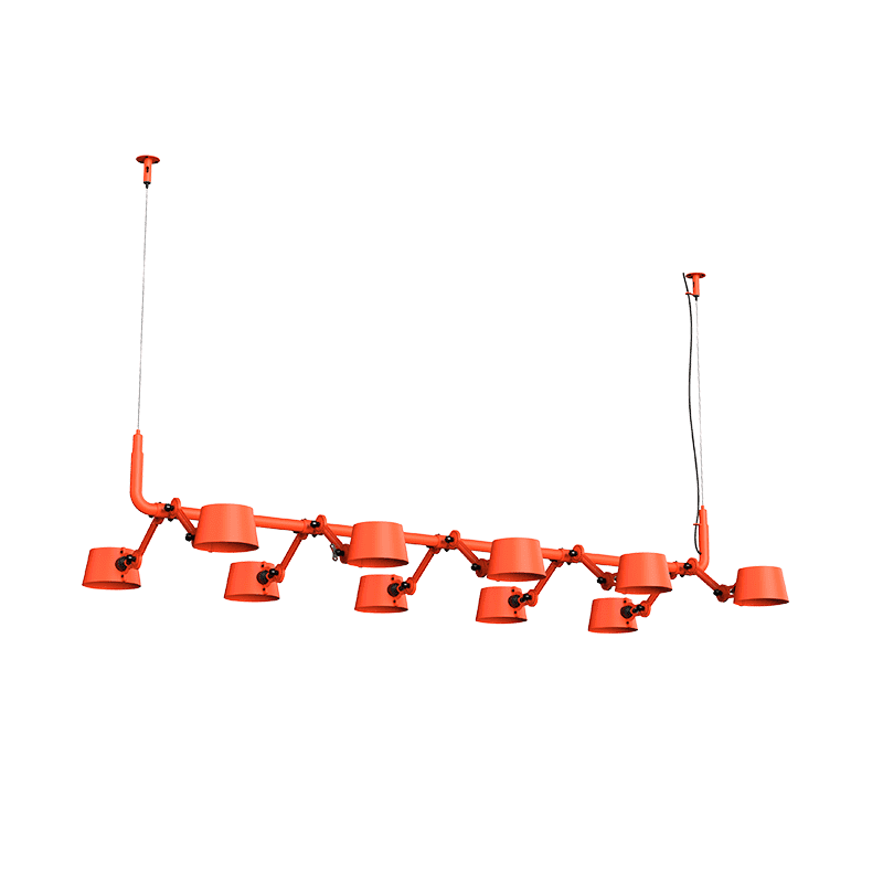 Bolt 10-pack hanglamp - Striking orange