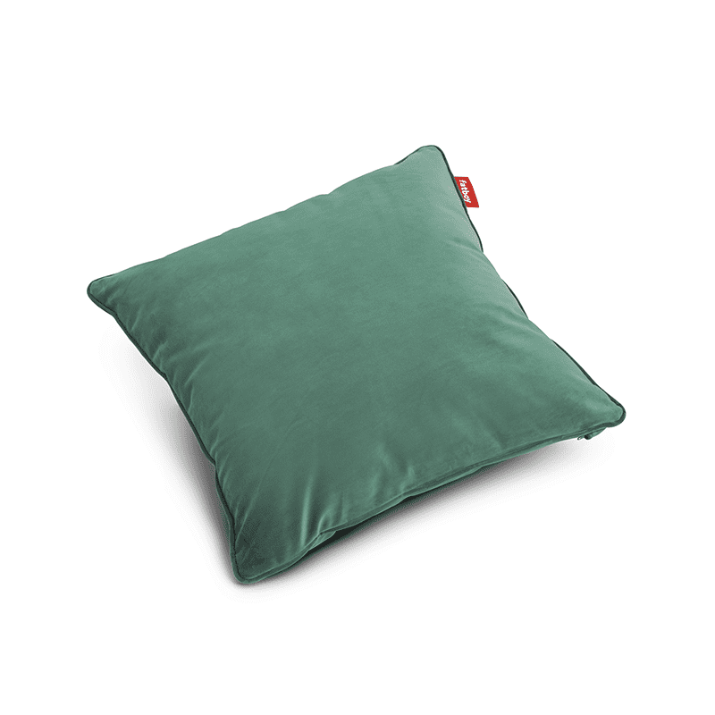 Square pillow velvet recycled - Sage
