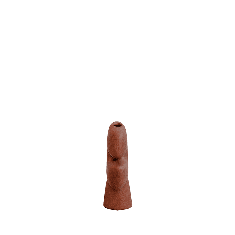 Tribal Vase mini - Terracotta