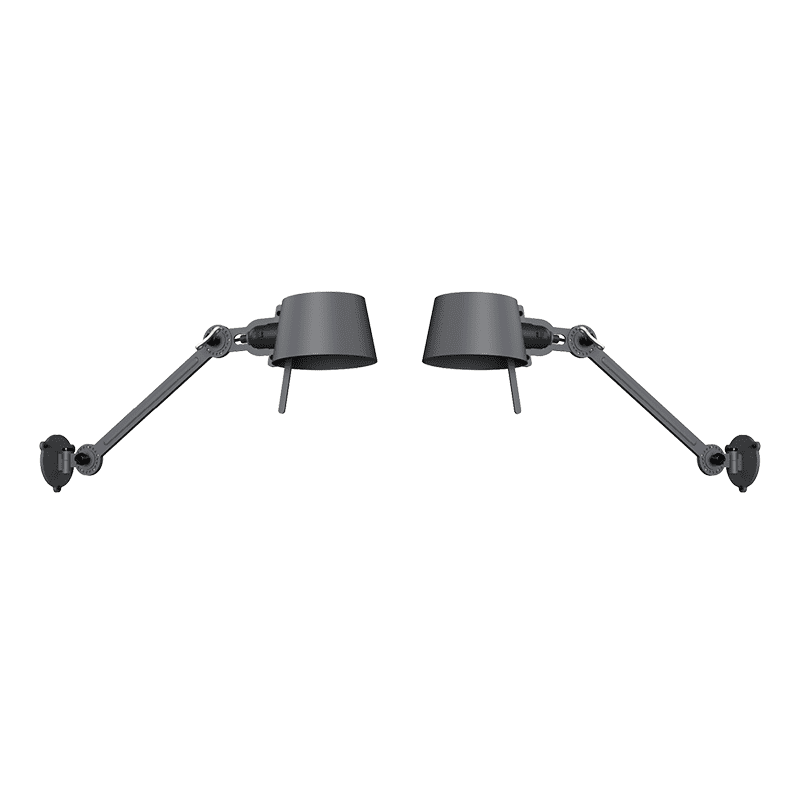 Bolt bed wandlamp sidefit set - Midnight grey