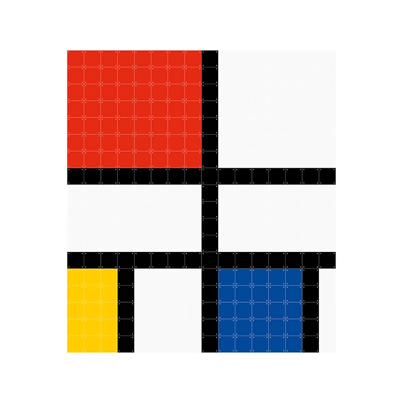 Mondriaan pixel