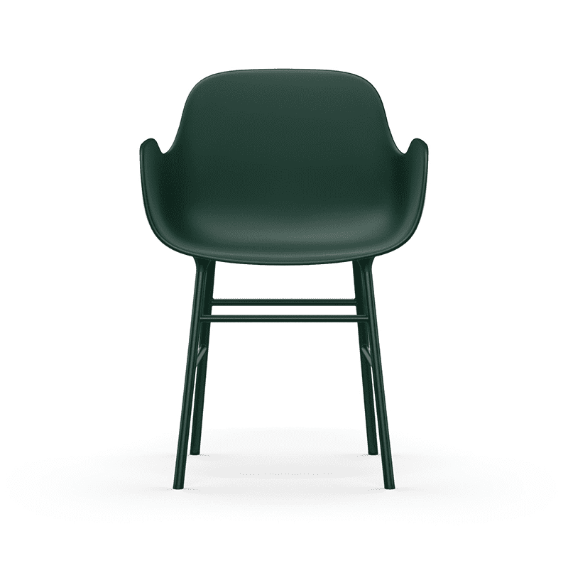 Form Armchair Green/Black