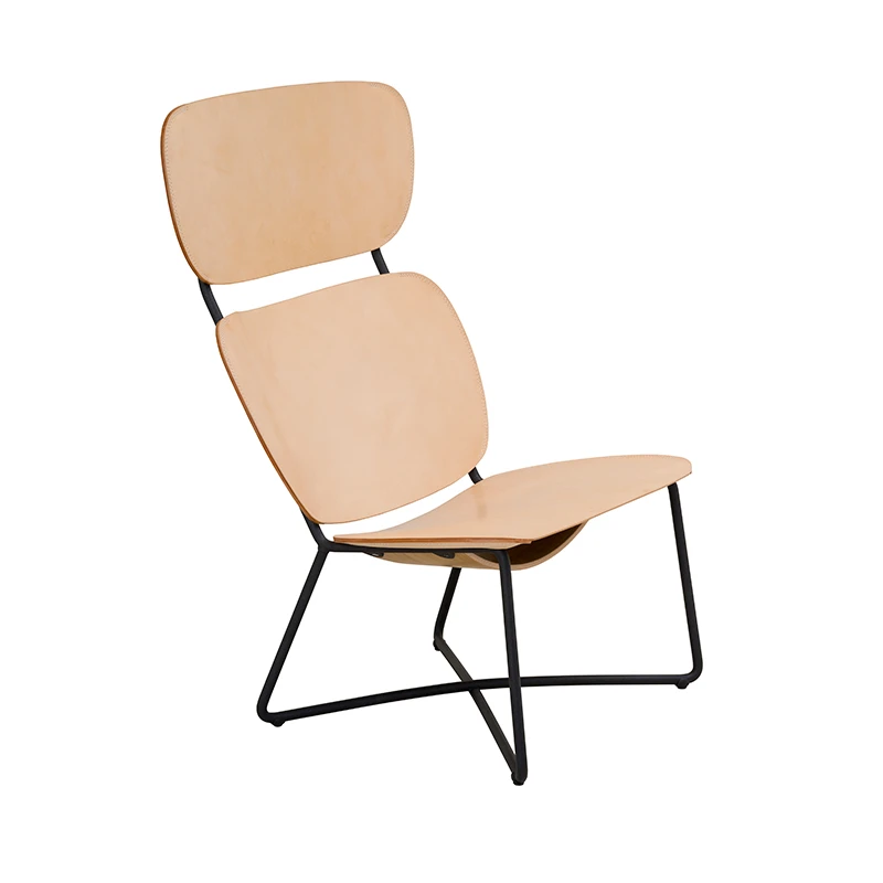 Miller High - Natural seat/black frame