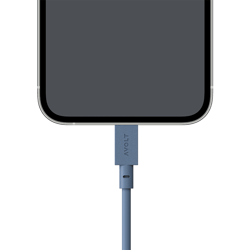 Cable 1 (USB A to lightning) - Ocean Blue