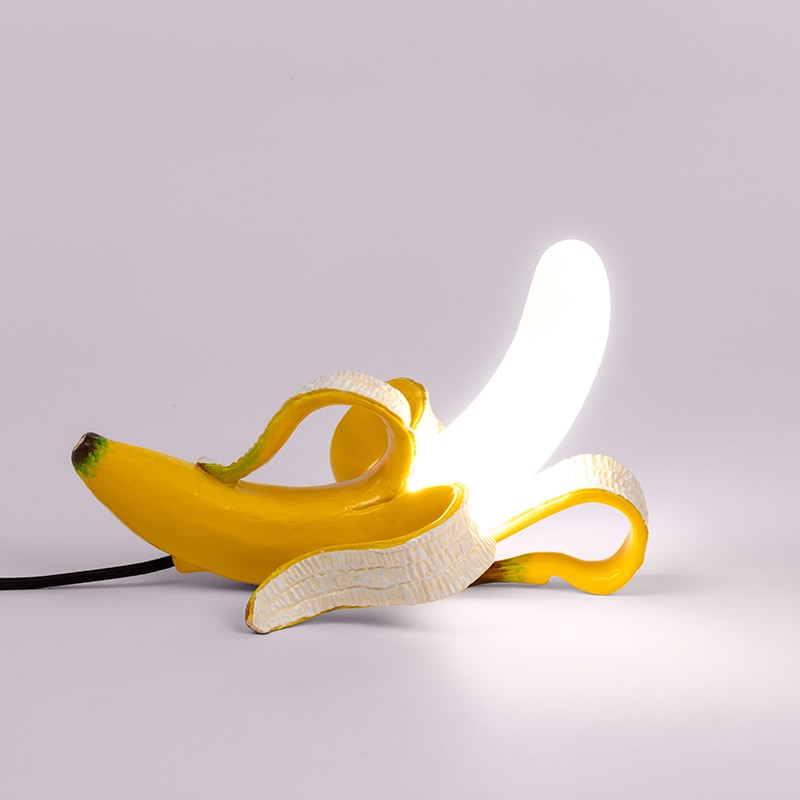 Banana tafellamp - Huey - Yellow