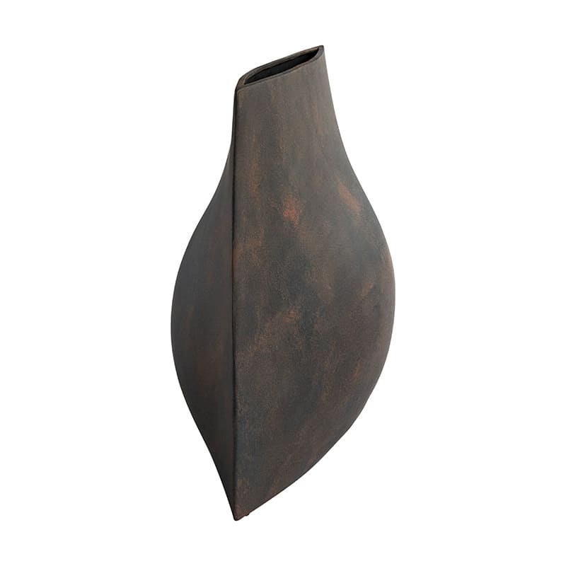 Origami Vase Big - Coffee