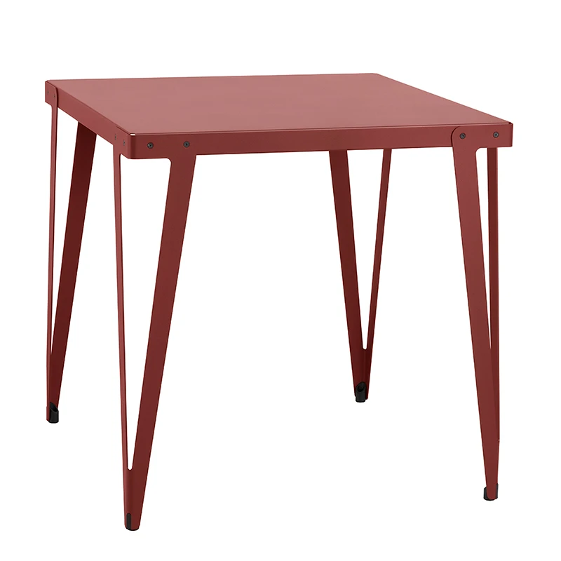Lloyd High Table 110x110x111cm - Rust