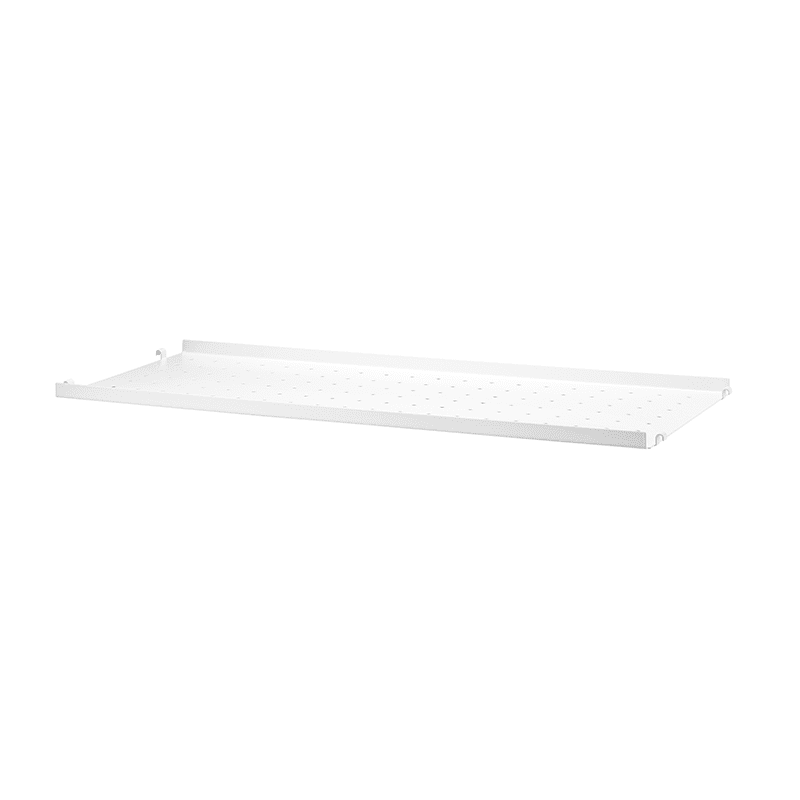 Metal shelf with low edge 78/30