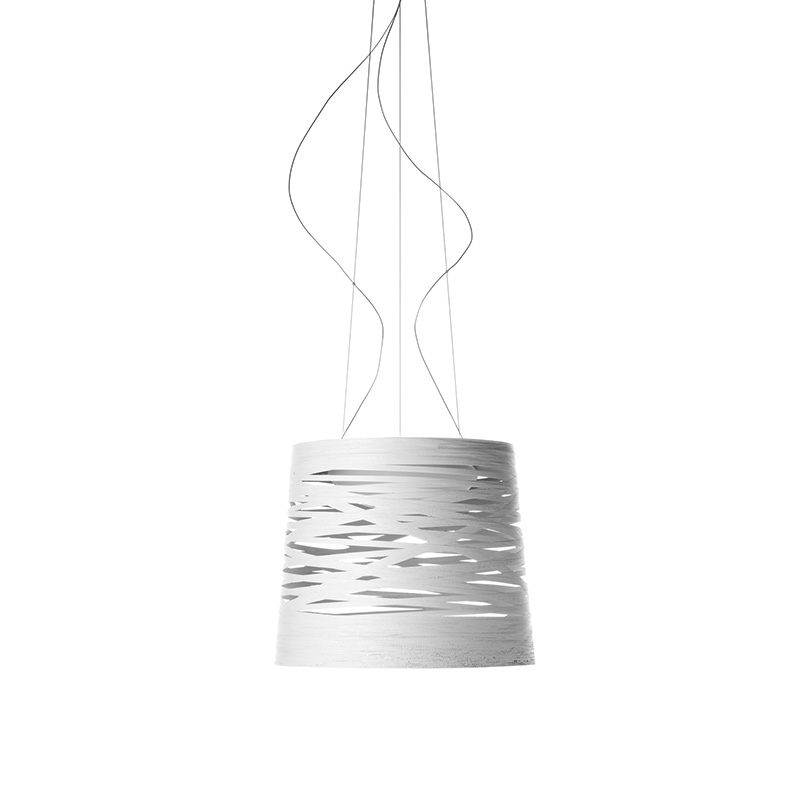 Tress grande led hanglamp - Bianco