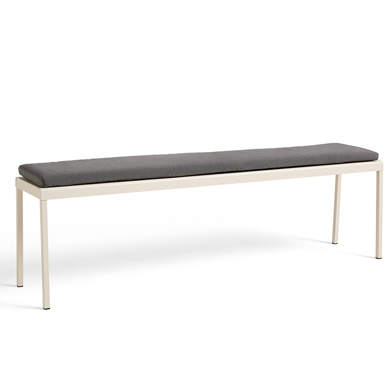 Balcony bench 163 seat cushion - Black pepper