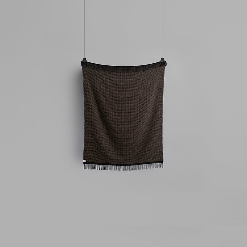 Lofoten large throw - Blue/mulel Lofoten large throw - Blue/mulel