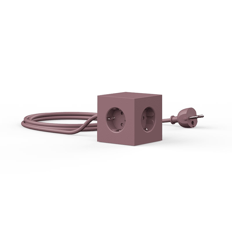Square 1 USB & Magnet - Rusty Red