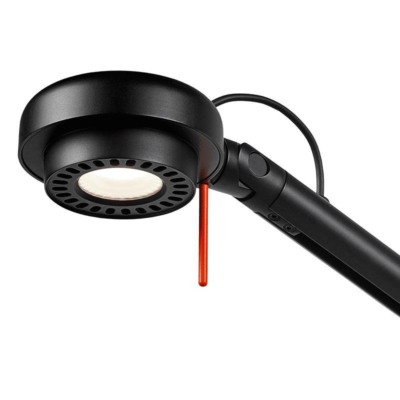 Fifty-Fifty wandlamp - Soft Black