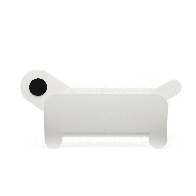 Paper Pet magazine holder - White